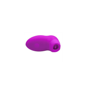 Stimulateur clitoridien avec 2 embouts interchangeable vibration sur picots et langue 